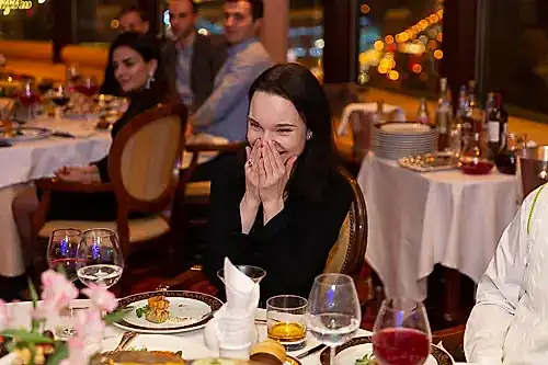 День рождения в ресторане Панорама | отель Золотое кольцо  